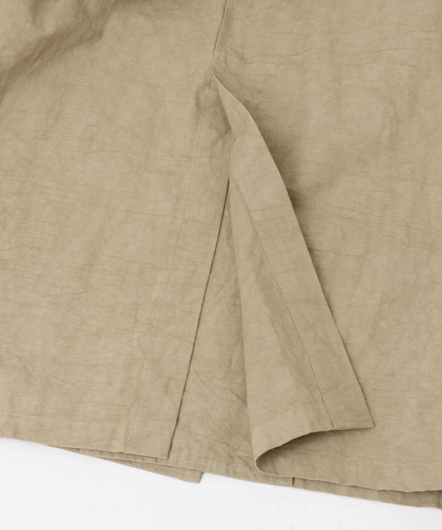 かぐれ「『ユニセックス』コットンリネンオーバートレンチコート」|トレンチコート|