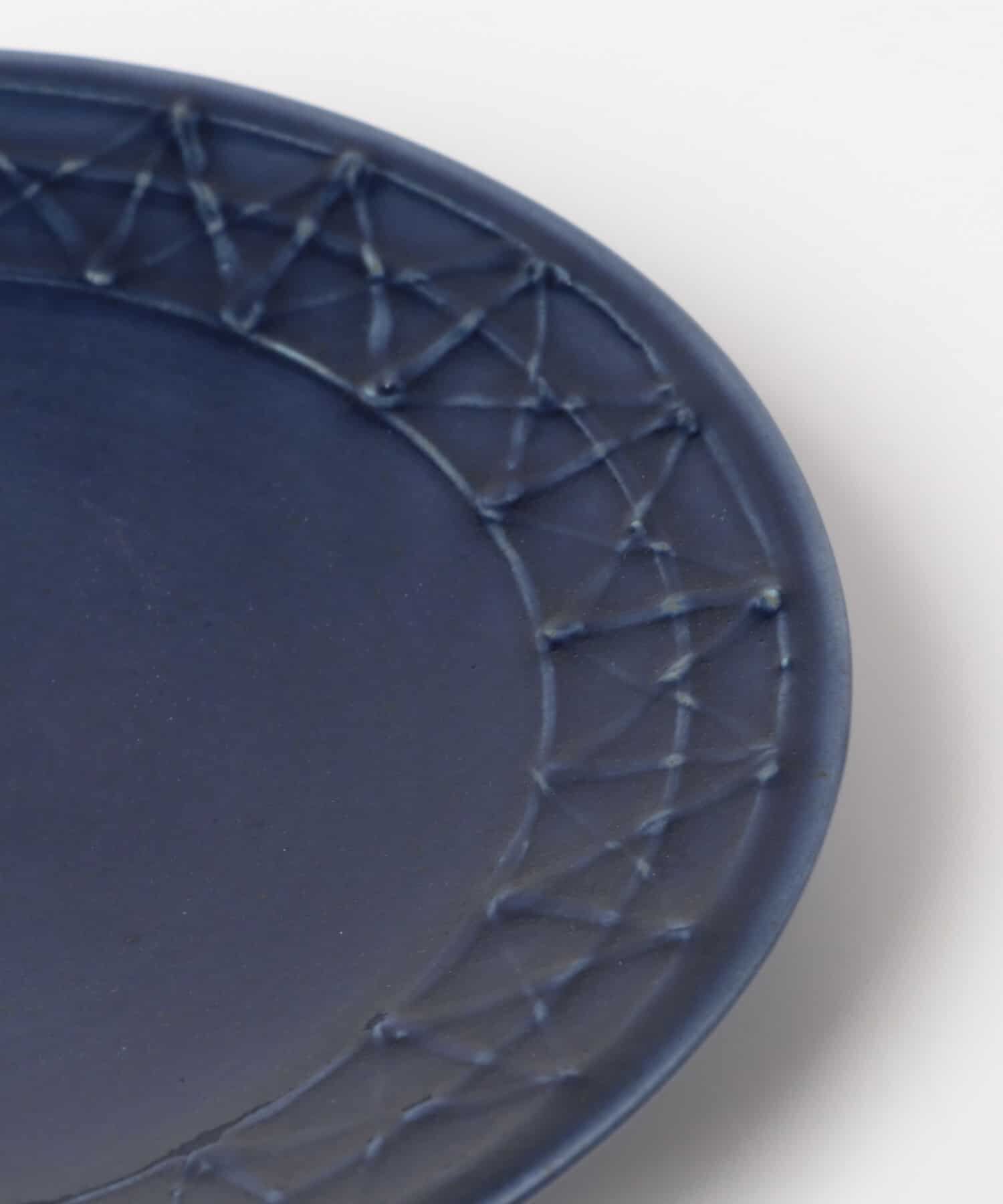 URBAN RESEARCH「花と風&times;URBAN RESEARCH　いっちん瑠璃釉教会ソーサー」|食器・キッチングッズ|