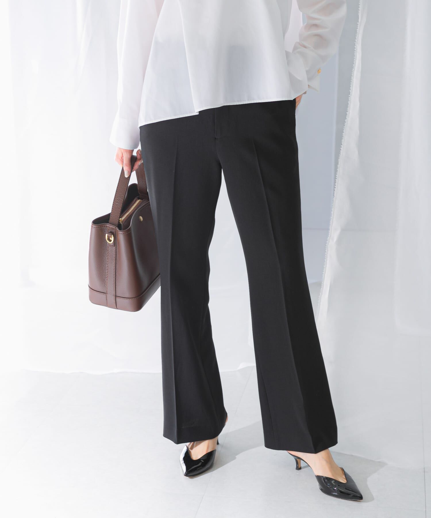 URBAN RESEARCH ROSSO「防シワセミフレアパンツ」|その他|