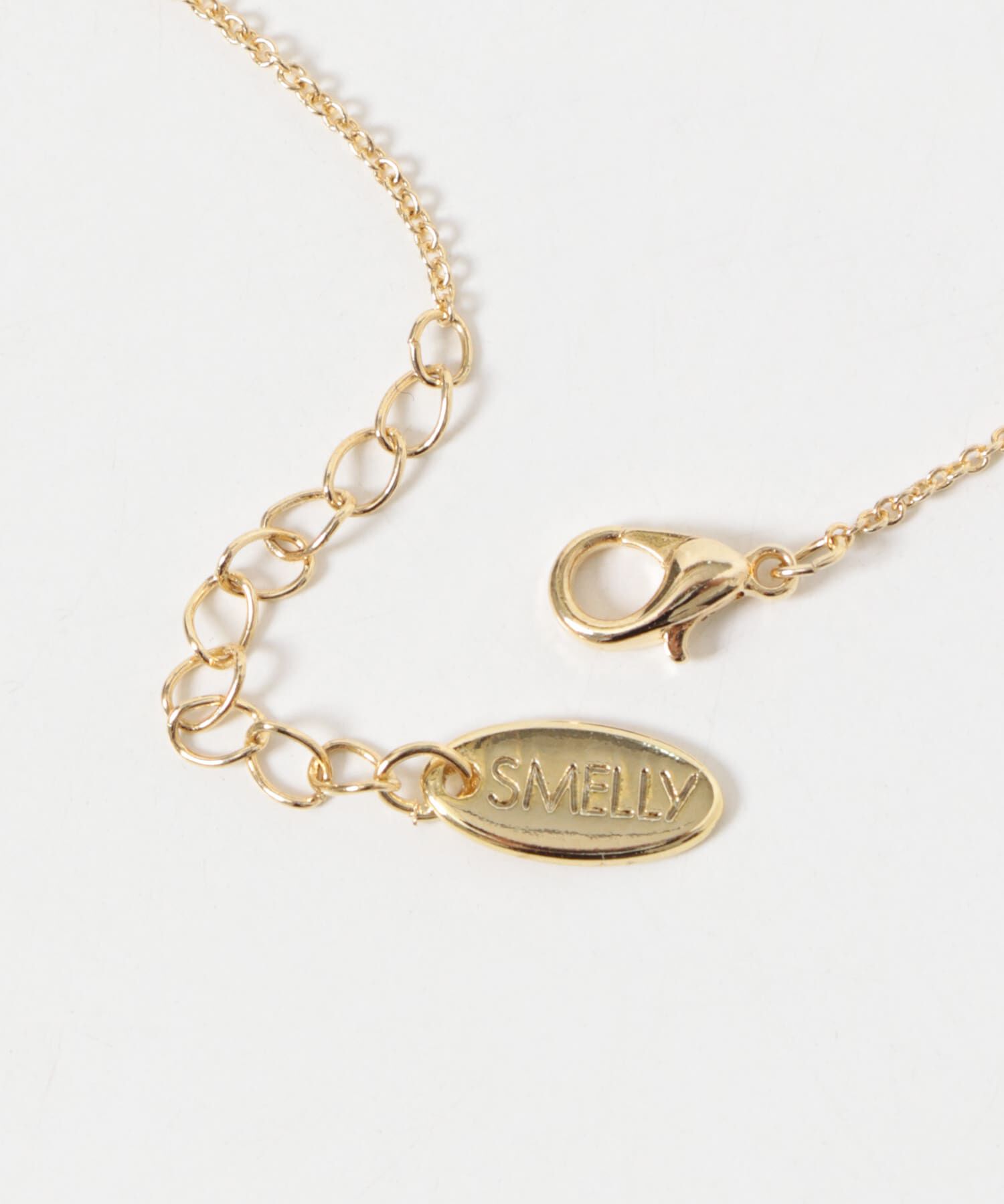 SMELLY「イニシャルチャームネックレス」|ネックレス|