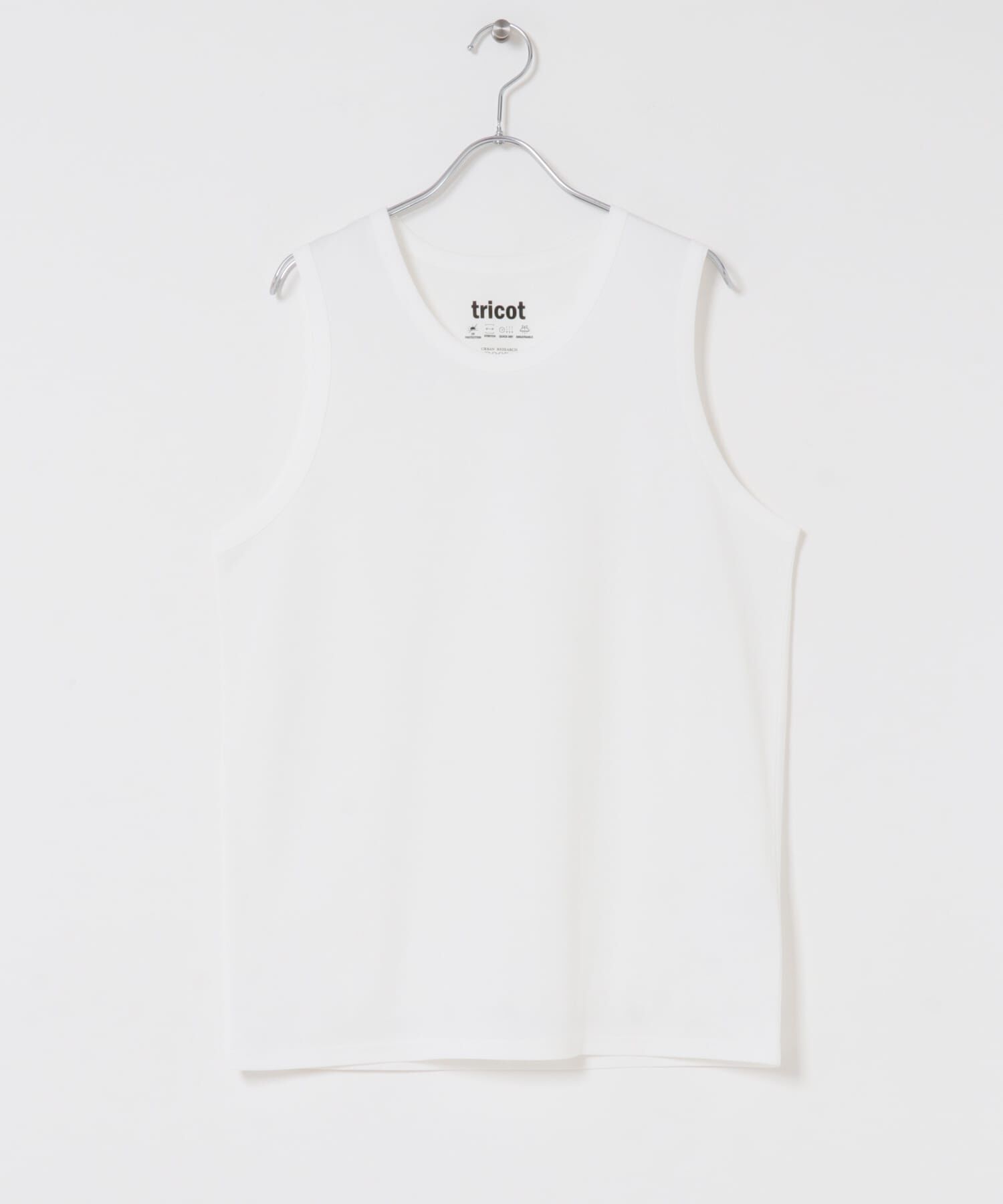 URBAN RESEARCH DOORS「トリコットタンクトップ」|タンクトップ|