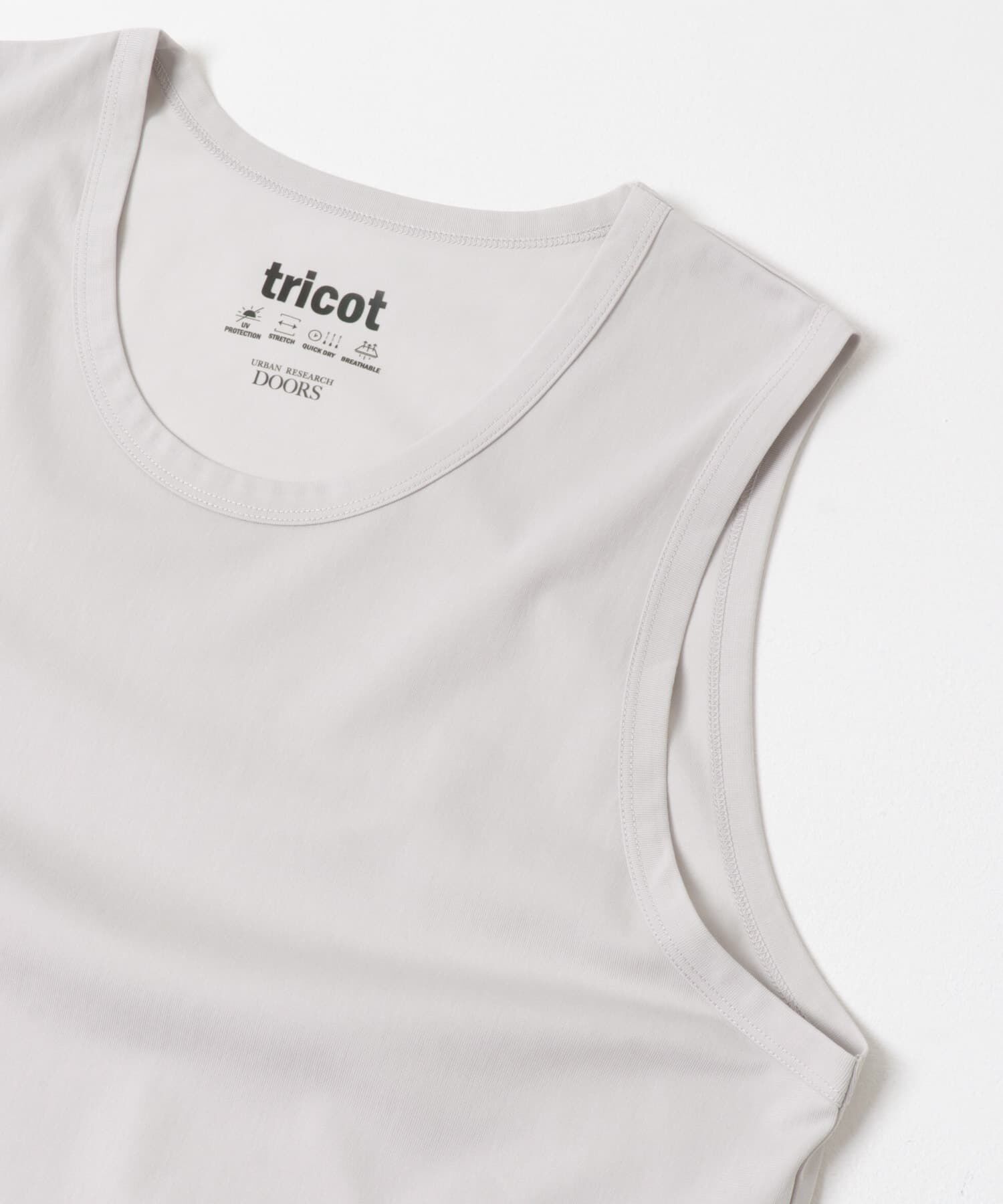 URBAN RESEARCH DOORS「トリコットタンクトップ」|タンクトップ|