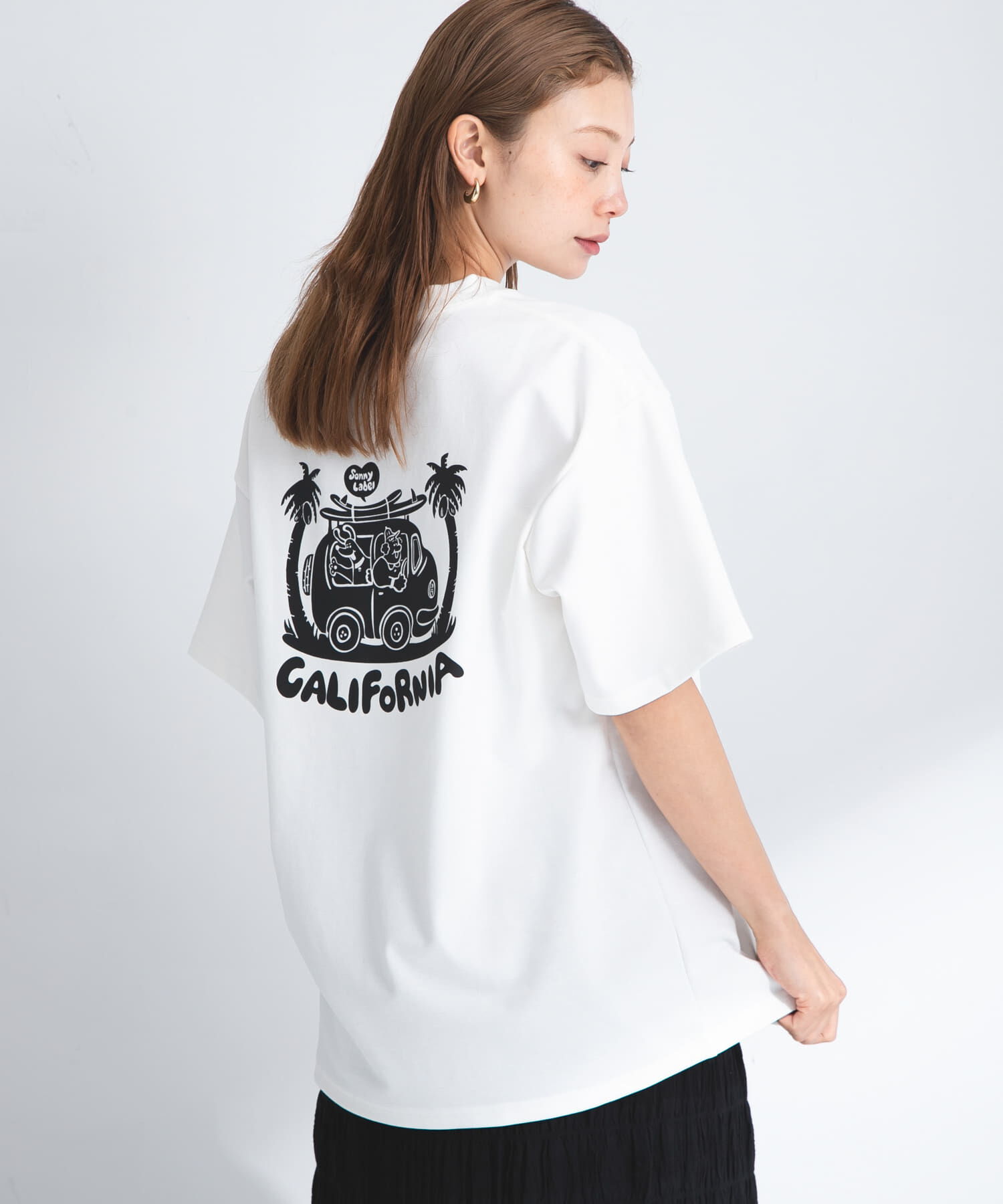 Sonny Label 「コラボTシャツ by MonkeyStudio2」|Tシャツ・カットソー|ホワイト系その他