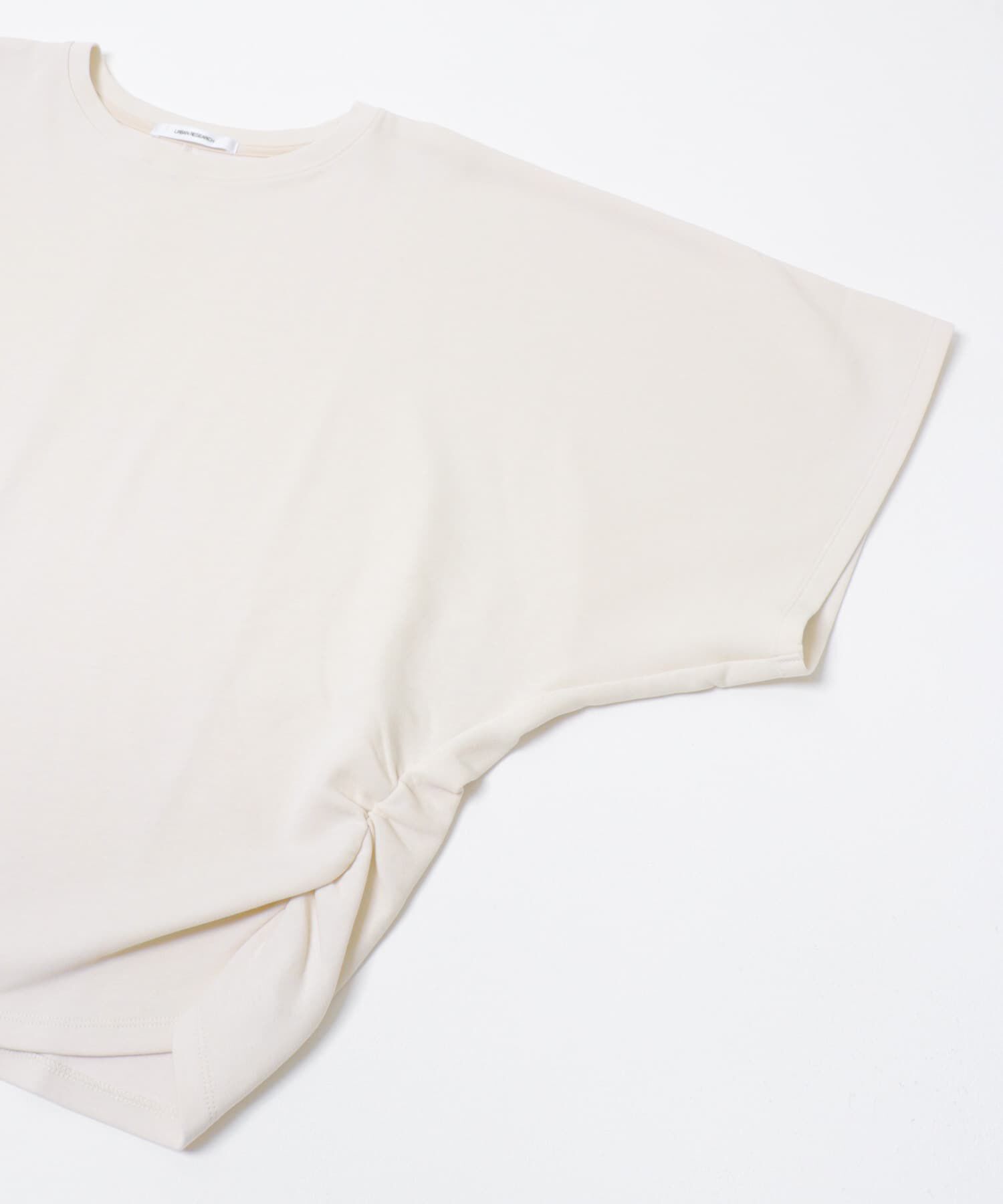 URBAN RESEARCH「サイドギャザードルマントップス」|Tシャツ・カットソー|
