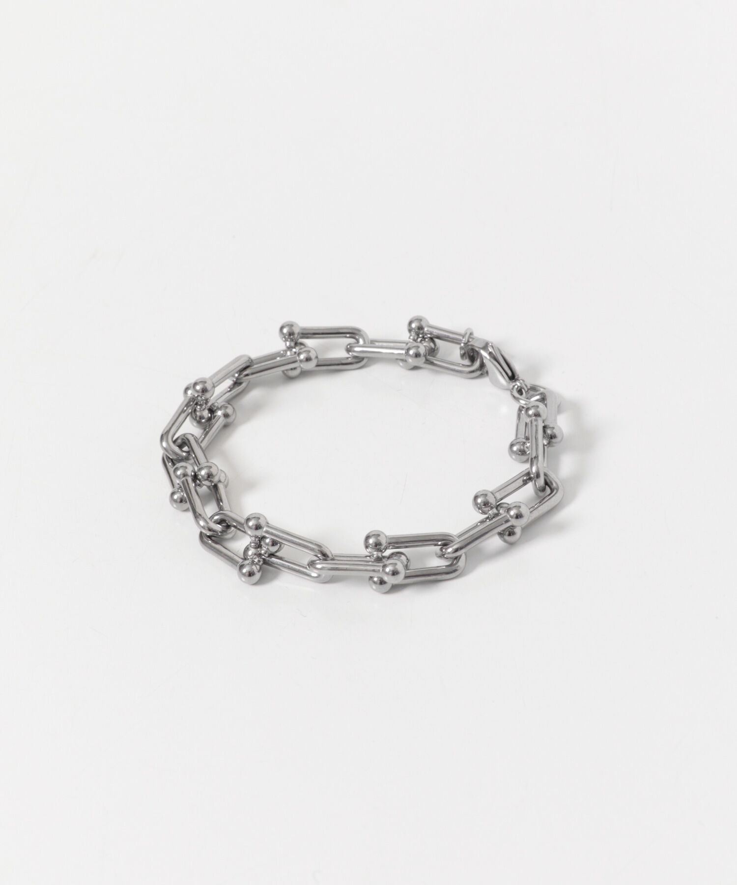 SMELLY「ステンレスリンクチェーンブレスレット」|ブレスレット・バングル|