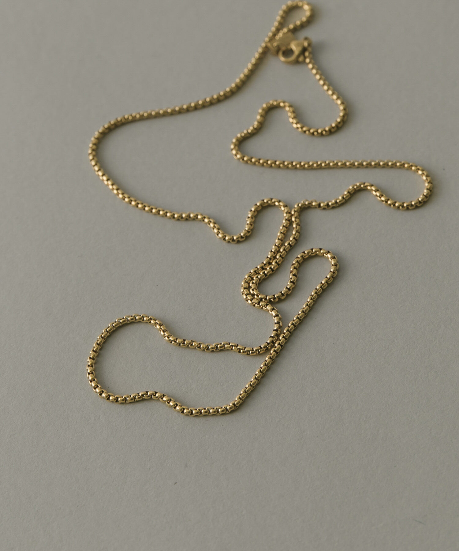 SMELLY「ステンレスベネチアンチェーンネックレス」|ネックレス|