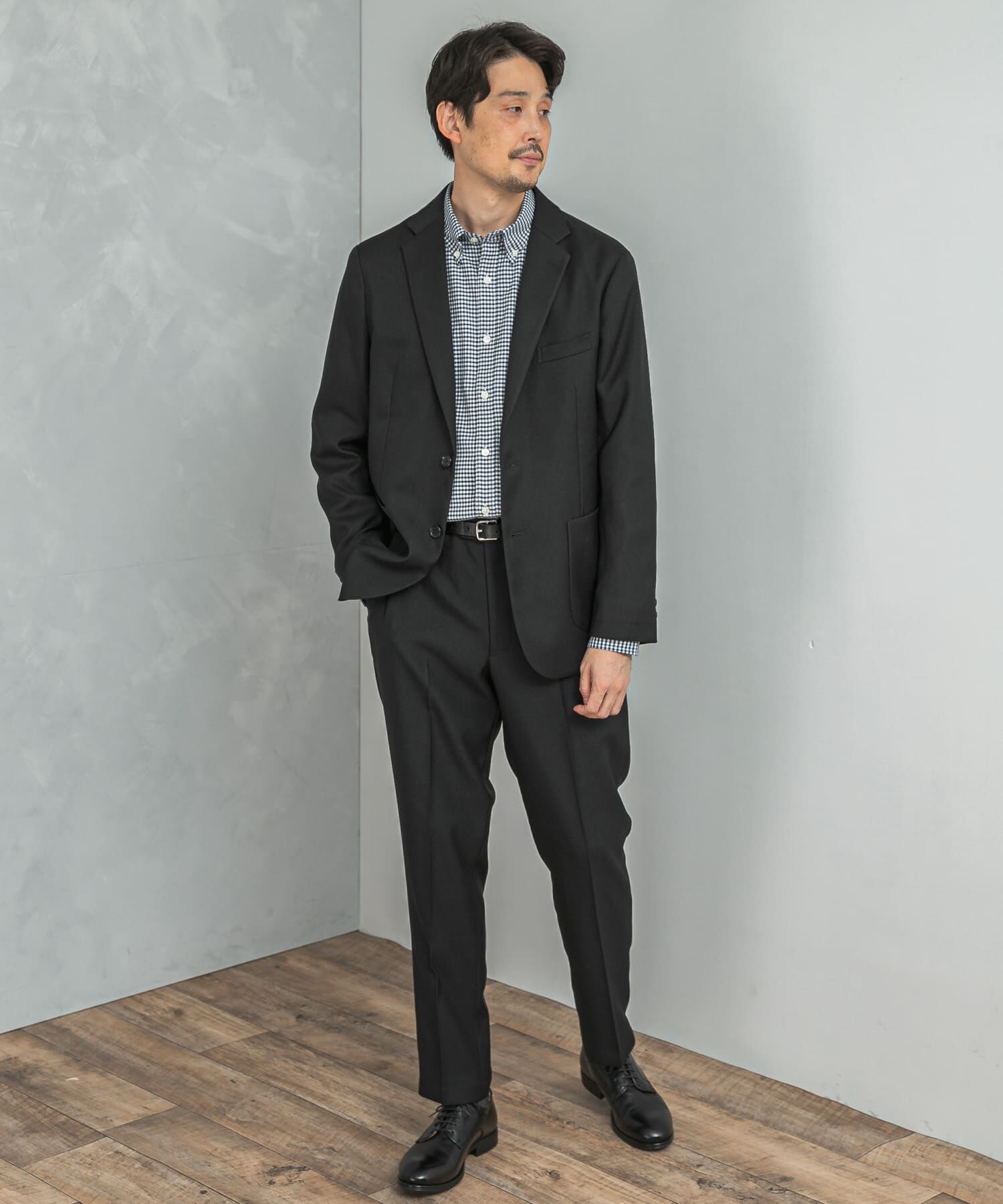 URBAN RESEARCH DOORS「LIFE STYLE TAILOR　ウールライクツイルコンフォータブルパンツ」|スラックス|