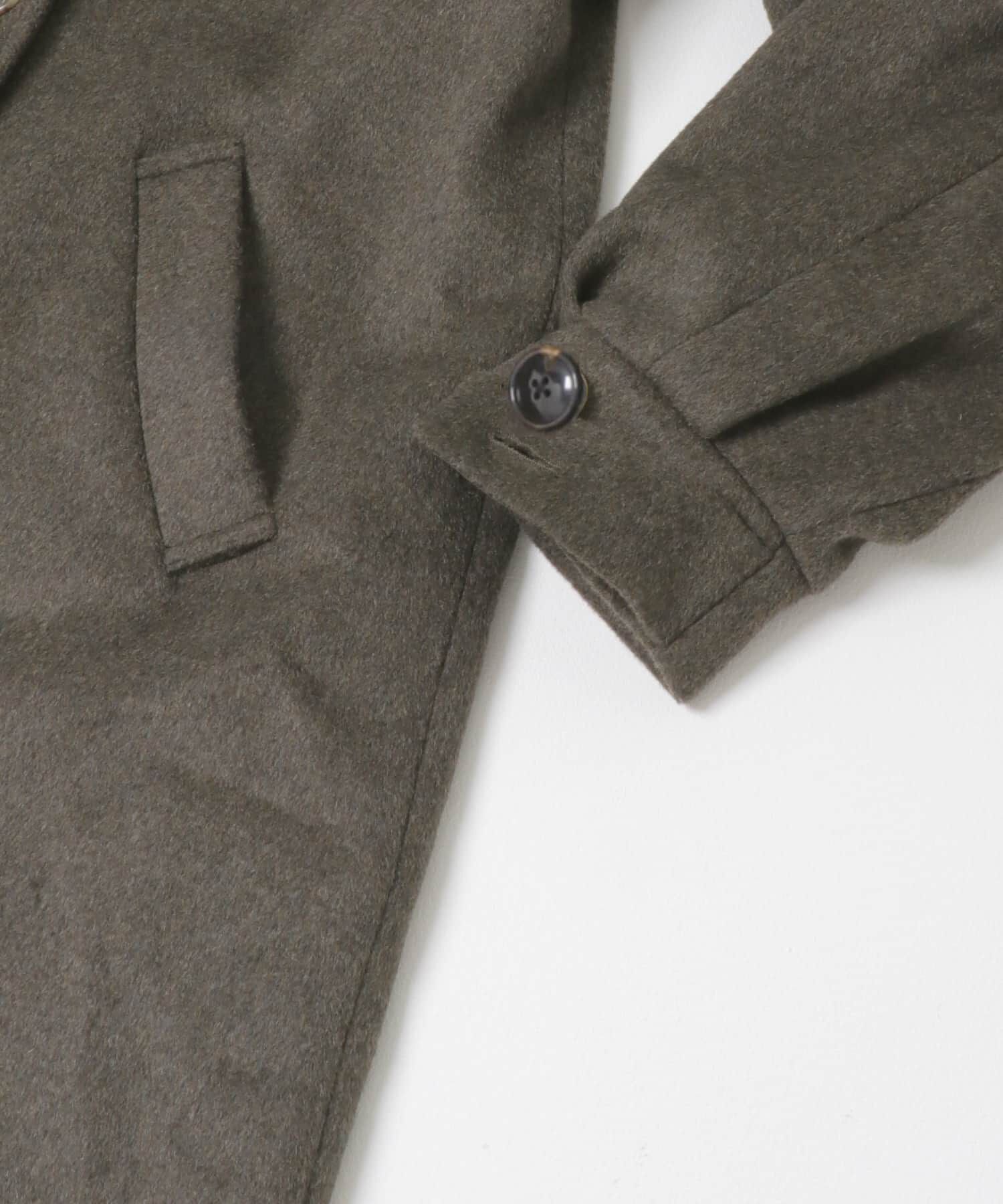 URBAN RESEARCH ROSSO「F by ROSSO　『UR TECH』ビーバーステンカラーロングコート」|ステンカラーコート|