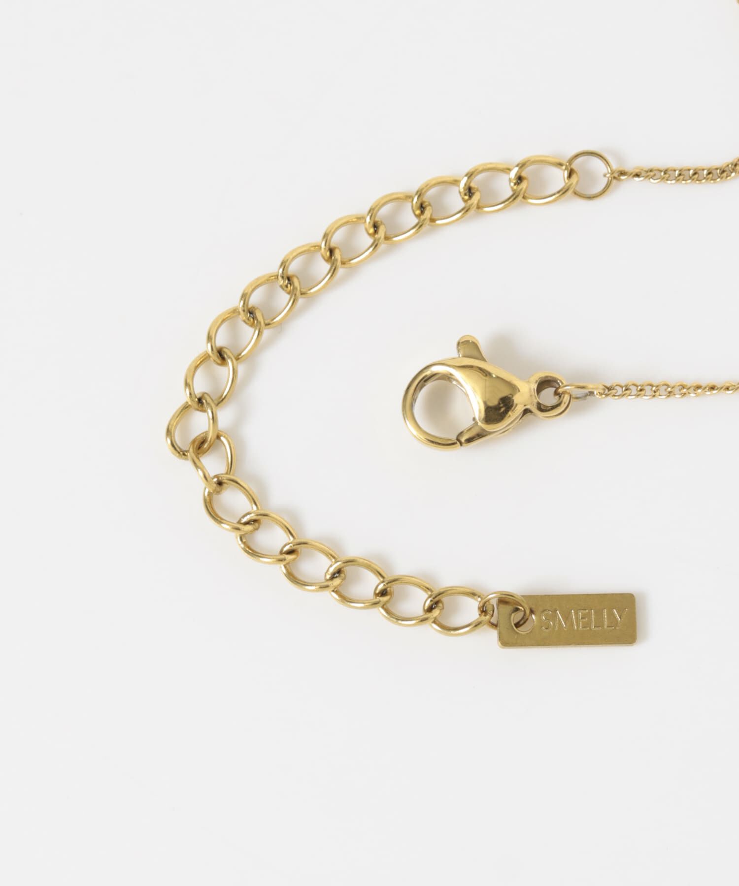 SMELLY「ステンレスニュアンスドロップトップネックレス」|ネックレス|