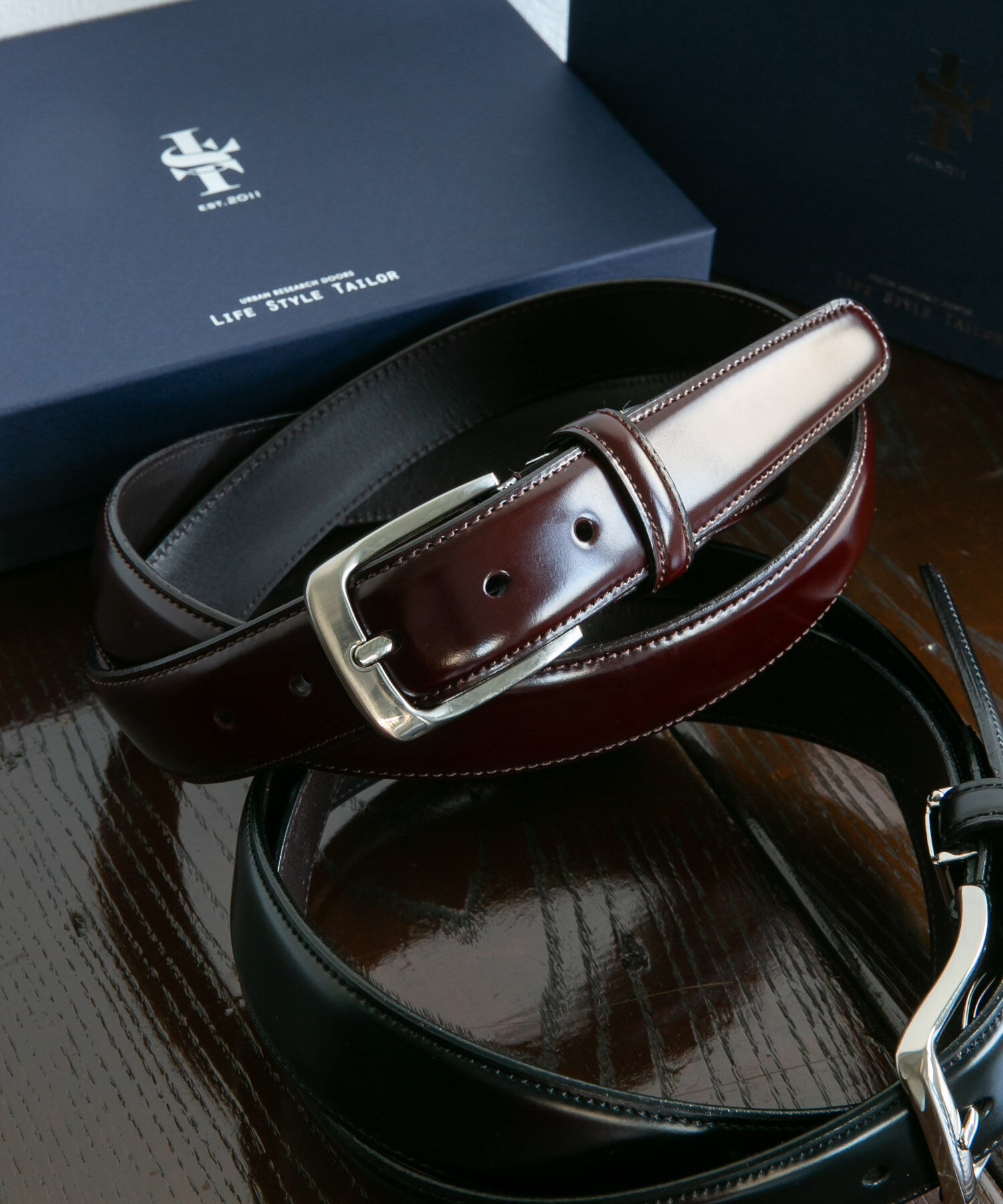 URBAN RESEARCH DOORS「LIFE STYLE TAILOR　コードバンベルト」|ベルト|ブラウン