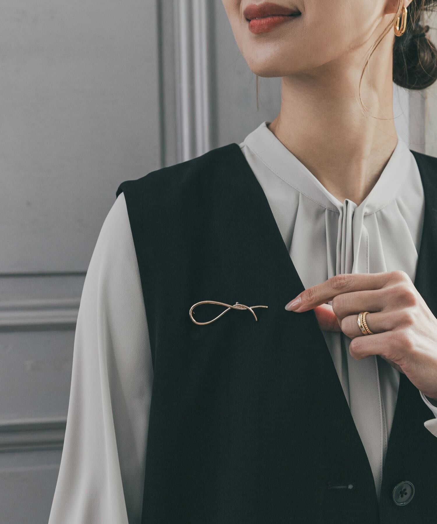 URBAN RESEARCH DOORS「ニュアンスブローチ」|ブローチ・コサージュ|