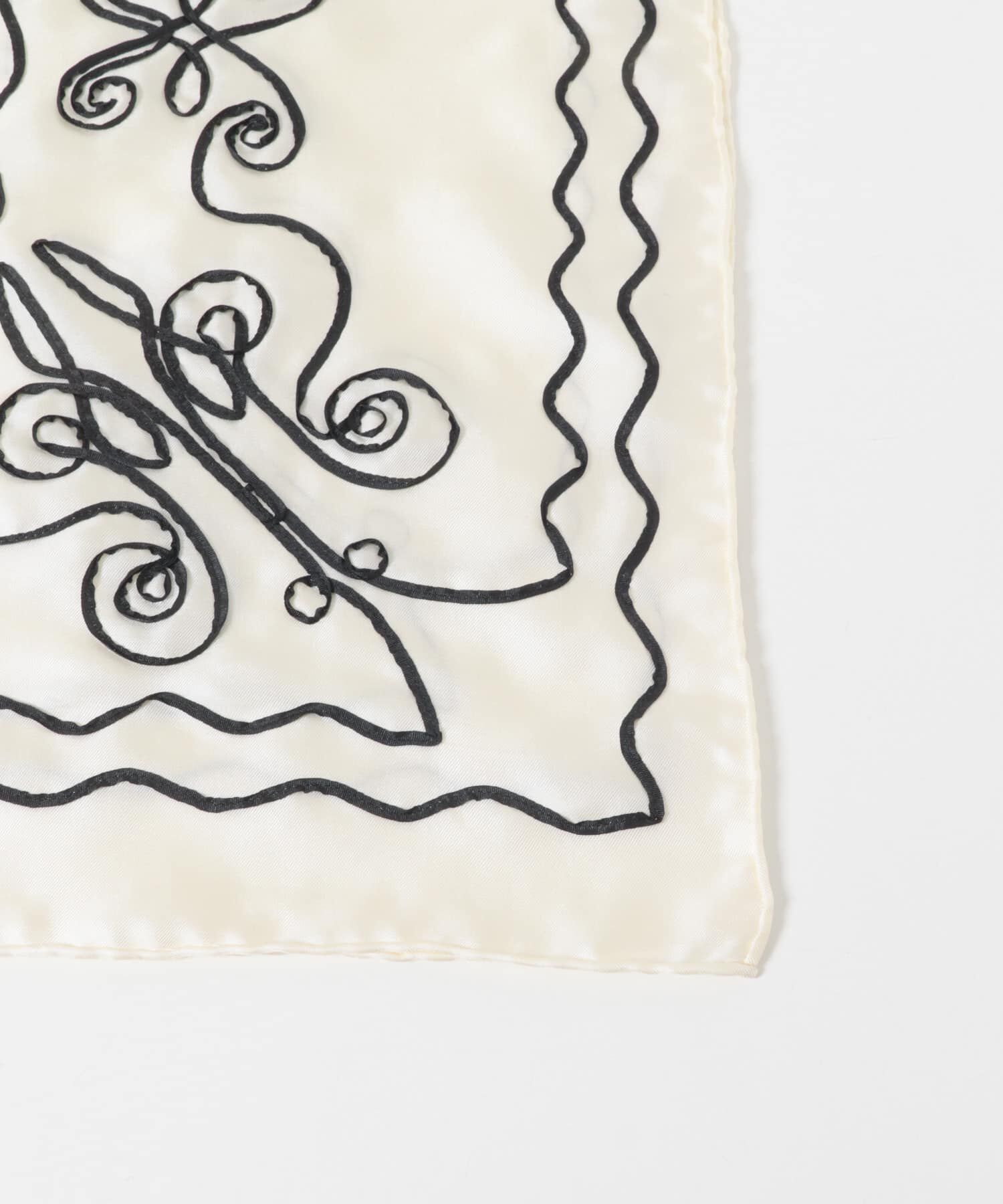 RODE SKO「ASAUCE MELER　テープエンブロイダリーバンダナスカーフ」|バンダナ・スカーフ|