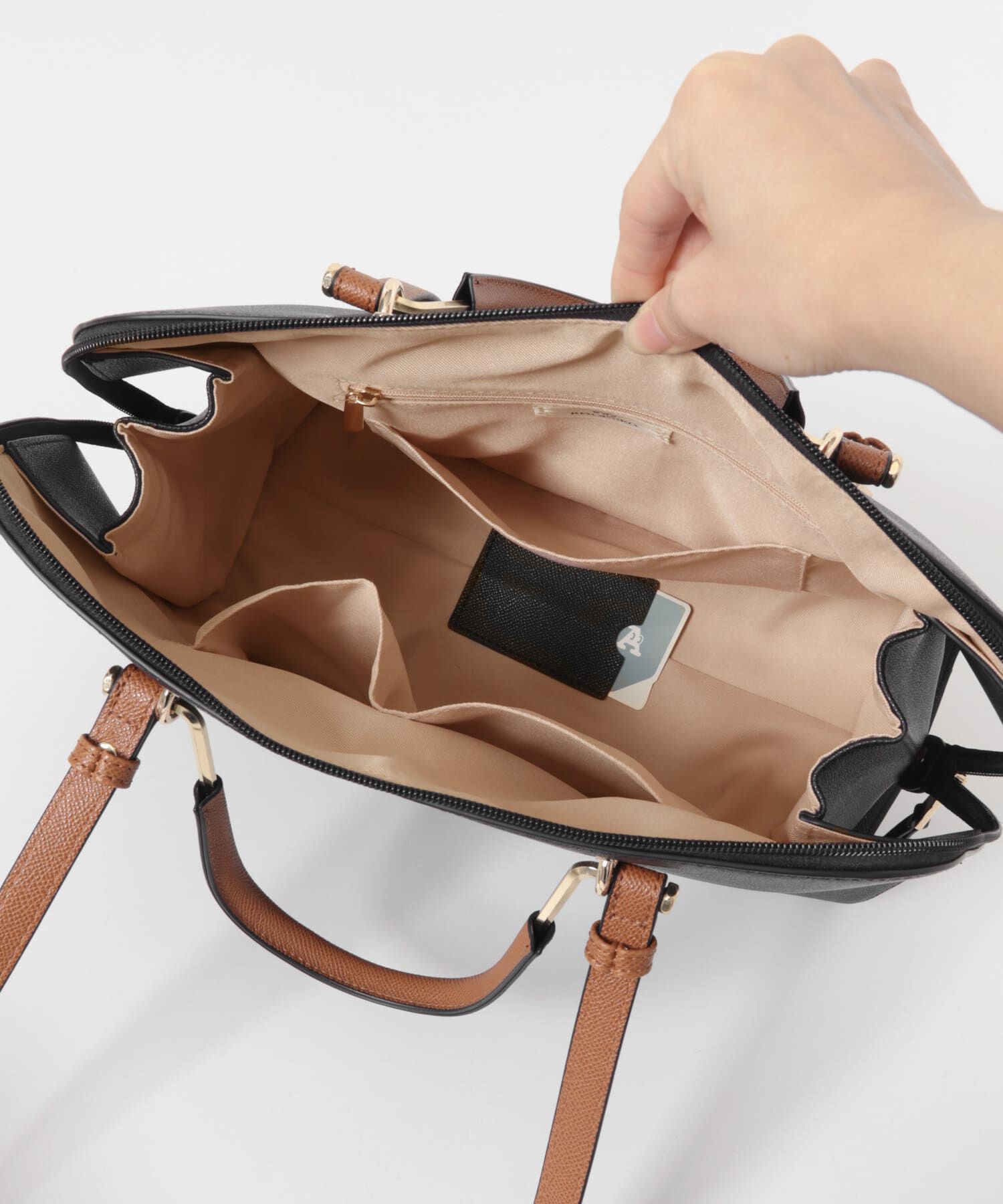 RODE SKO「『インフルエンサーayaさんコラボ』2WAYハンドバッグ」|ハンドバッグ|