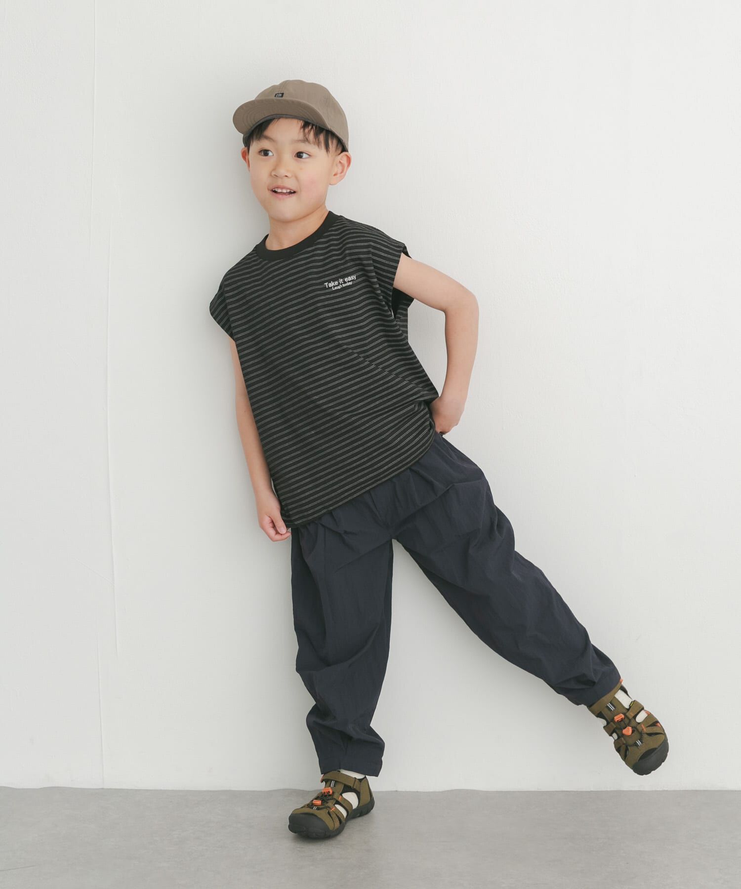 URBAN RESEARCH DOORS「撥水タックワイドパンツ(KIDS)」|その他|