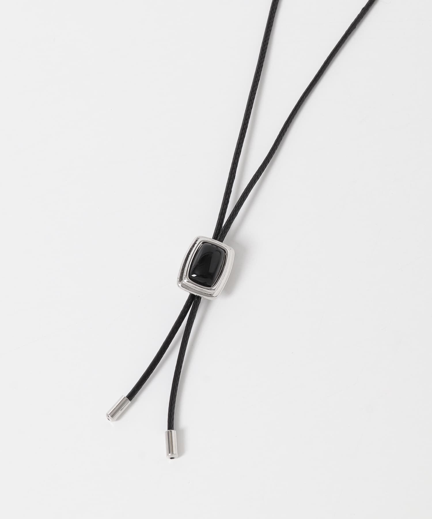 SMELLY「ストーンモチーフループタイネックレス」|ネックレス|