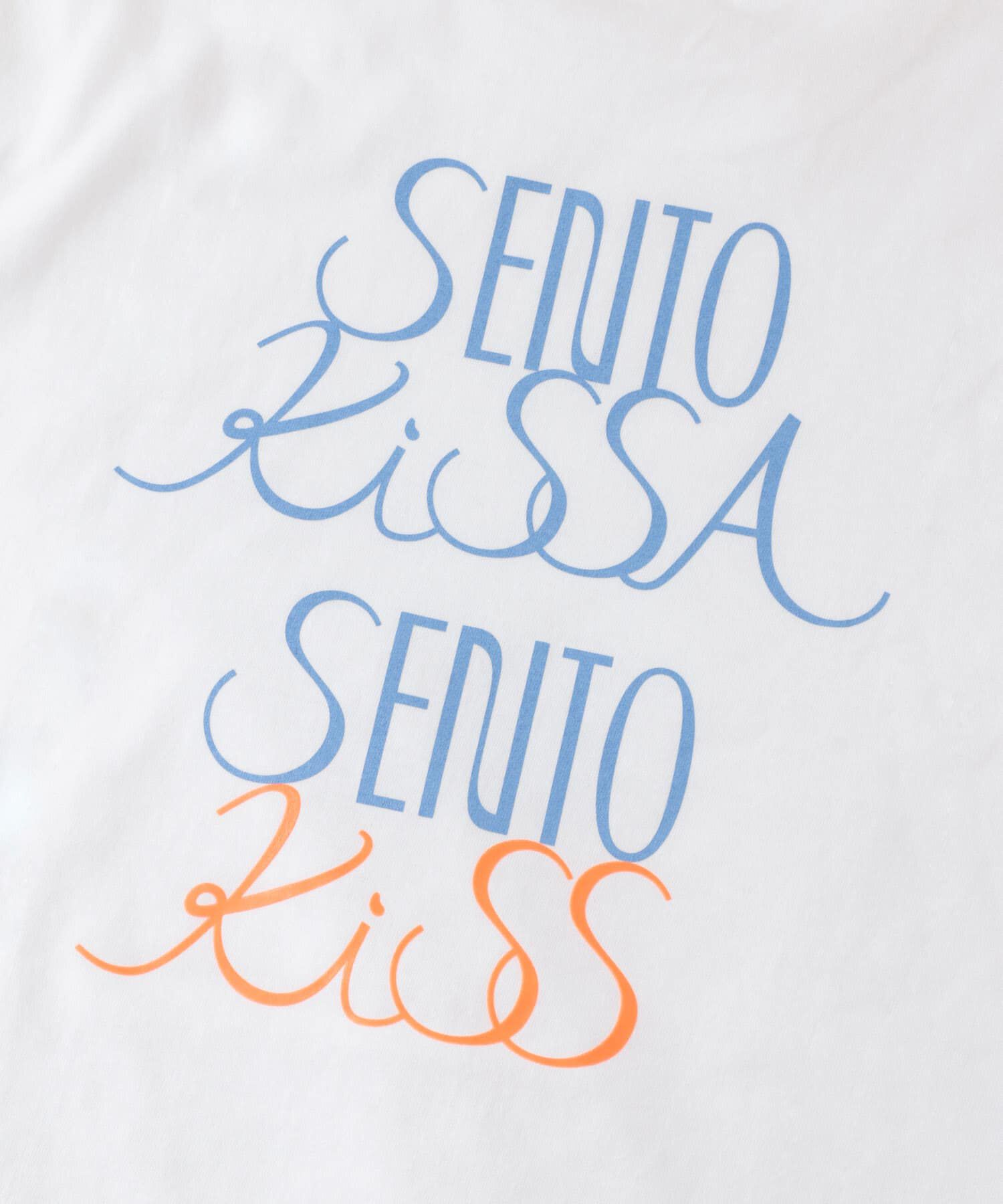 SENSE OF PLACE by URBAN RESEARCH「ときめく長袖シャツ『別注』SENTOKiSSA&times;SENSE OF PLACE　プリントTシャツ」|Tシャツ・カットソー|