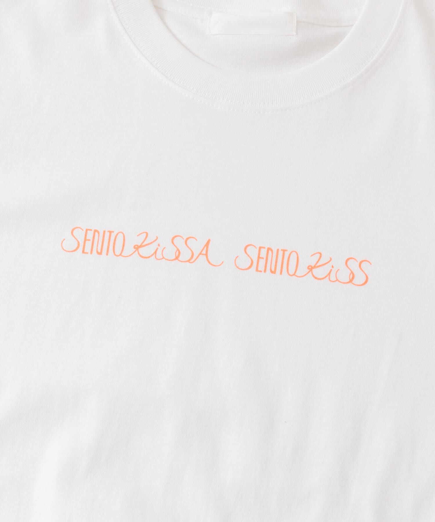 SENSE OF PLACE by URBAN RESEARCH「ときめく長袖シャツ『別注』SENTOKiSSA&times;SENSE OF PLACE　プリントTシャツ」|Tシャツ・カットソー|