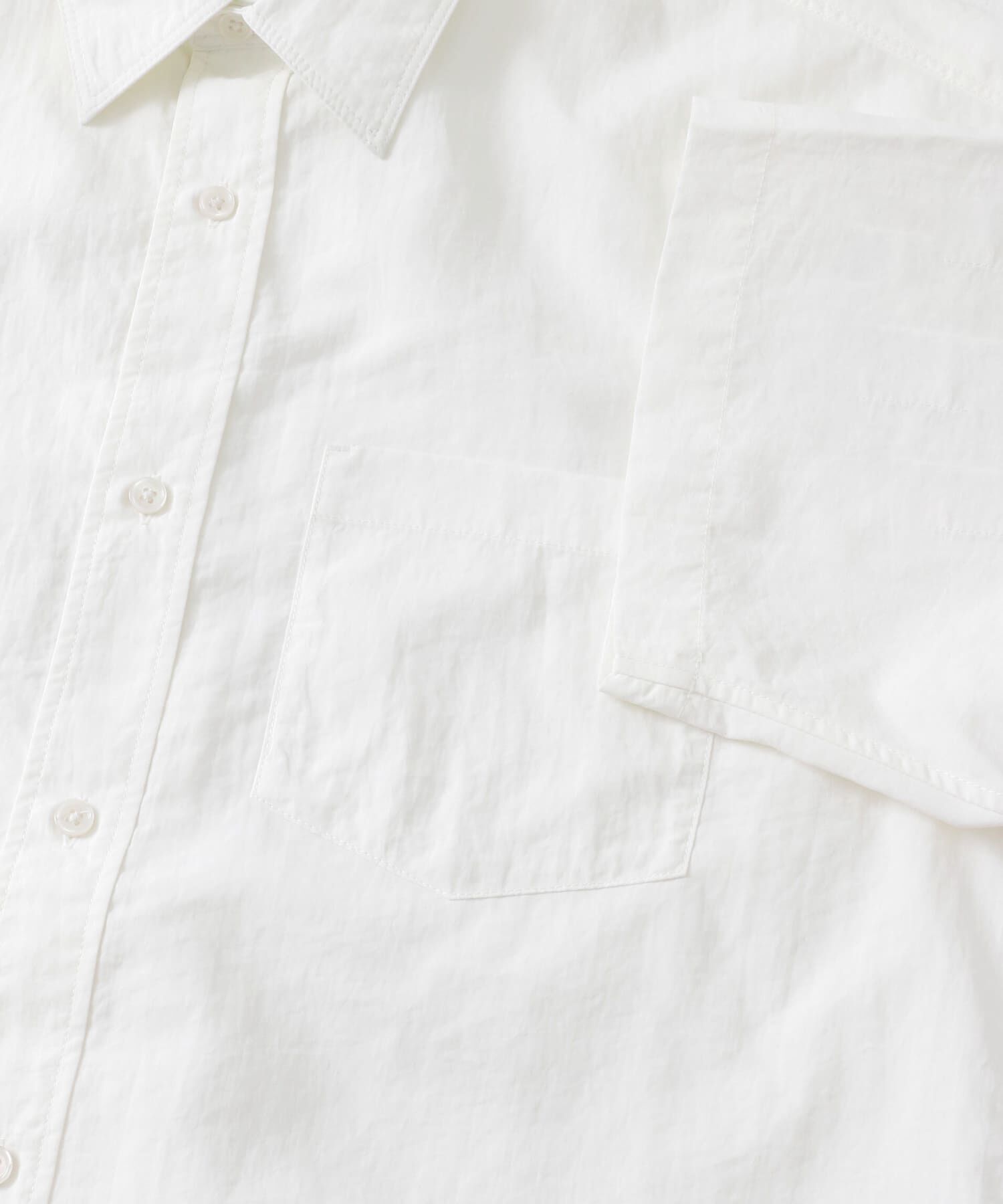 SENSE OF PLACE by URBAN RESEARCH「ナイロンレギュラーカラールーズショートスリーブシャツ」|シャツ・ブラウス|