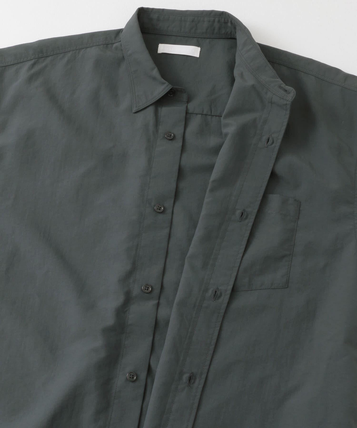 SENSE OF PLACE by URBAN RESEARCH「ナイロンレギュラーカラールーズショートスリーブシャツ」|シャツ・ブラウス|