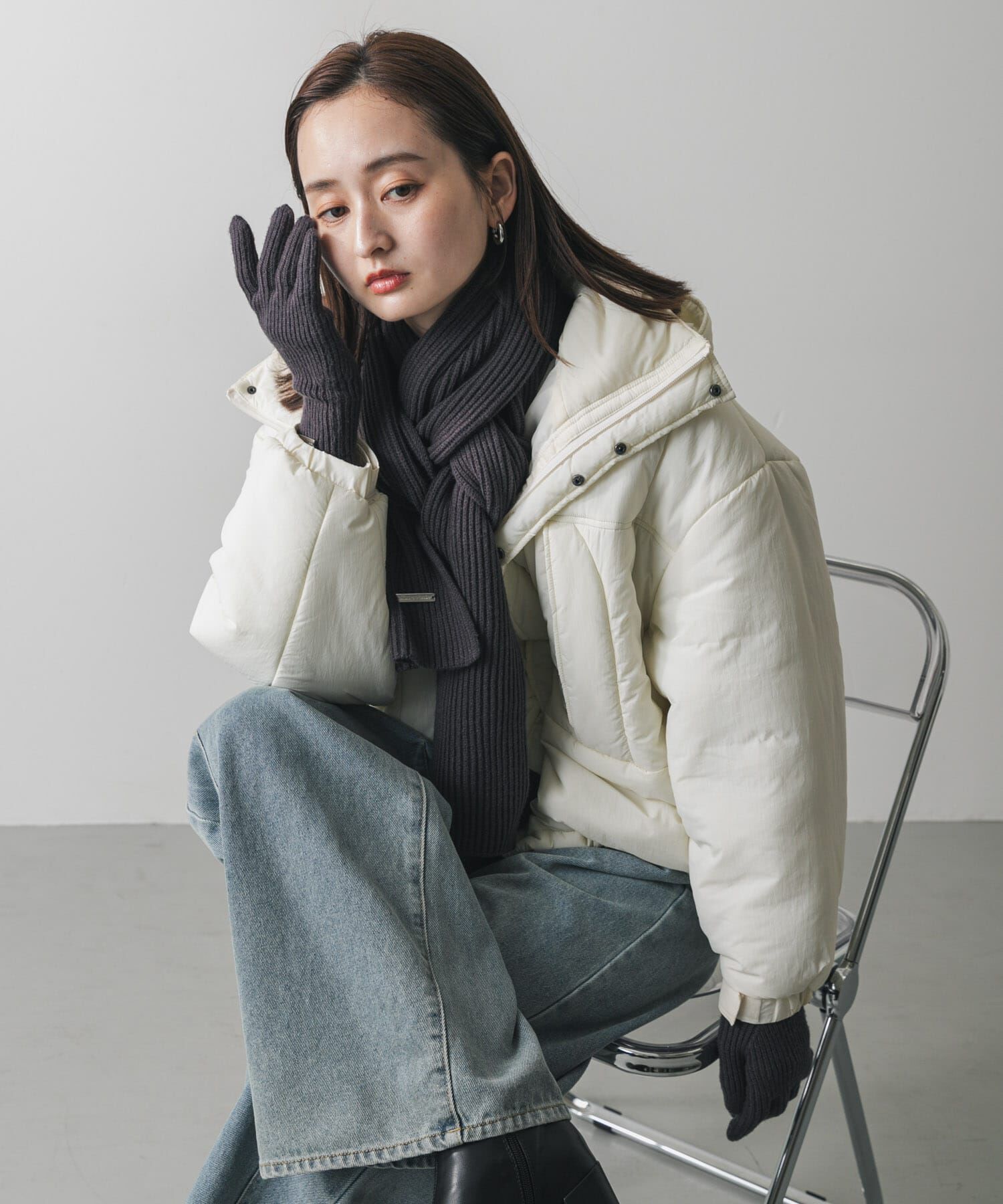 SENSE OF PLACE by URBAN RESEARCH「モチモチニットグローブ」|手袋|