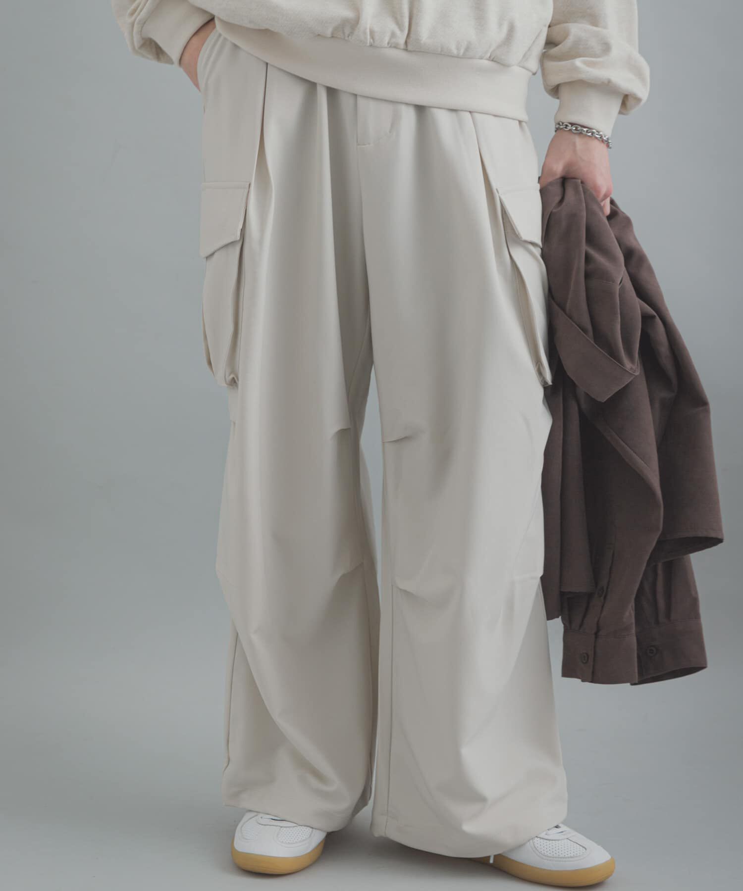 SENSE OF PLACE by URBAN RESEARCH「『ユニセックス』ワイドカーゴパンツ」|その他|