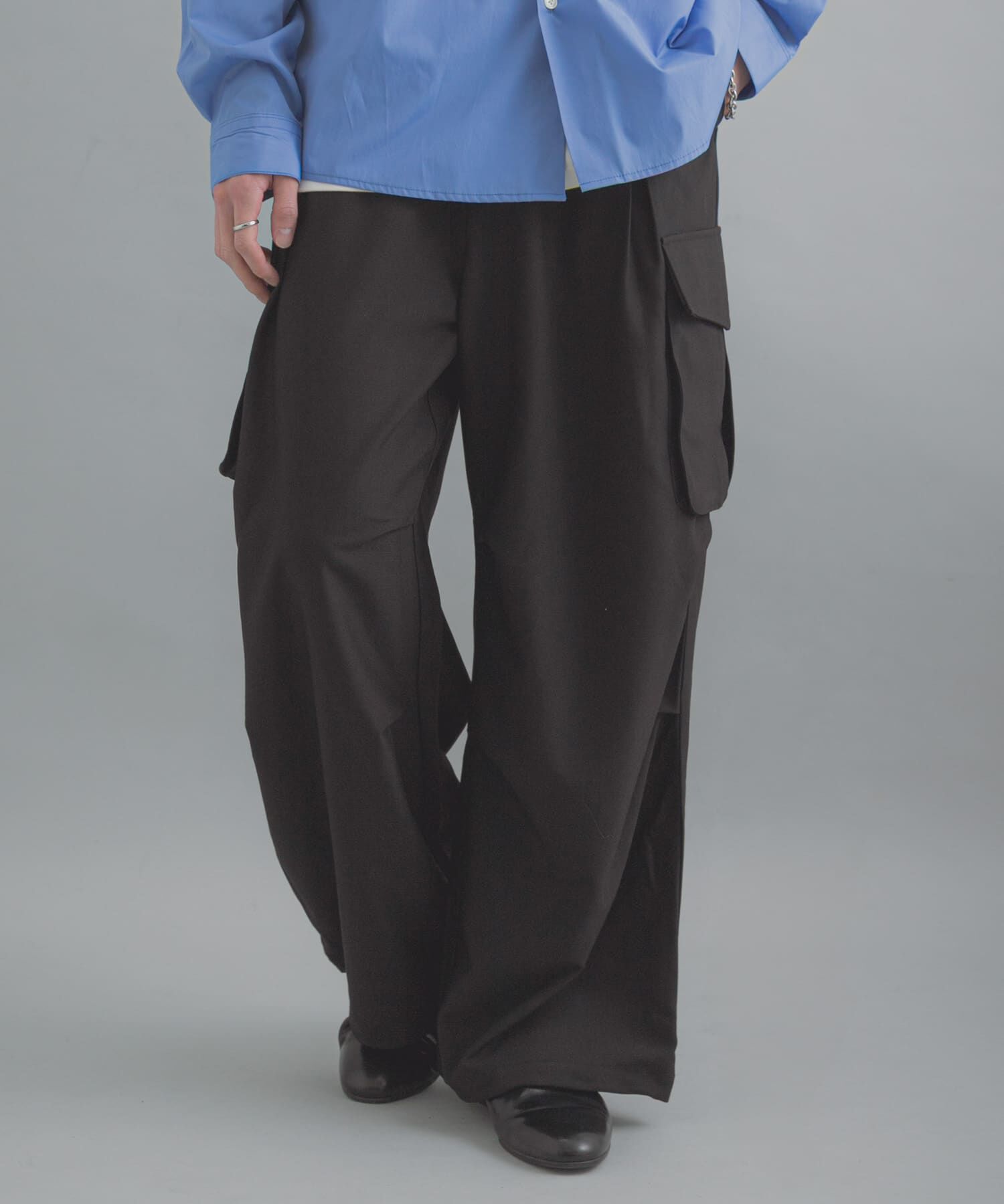 SENSE OF PLACE by URBAN RESEARCH「『ユニセックス』ワイドカーゴパンツ」|その他|