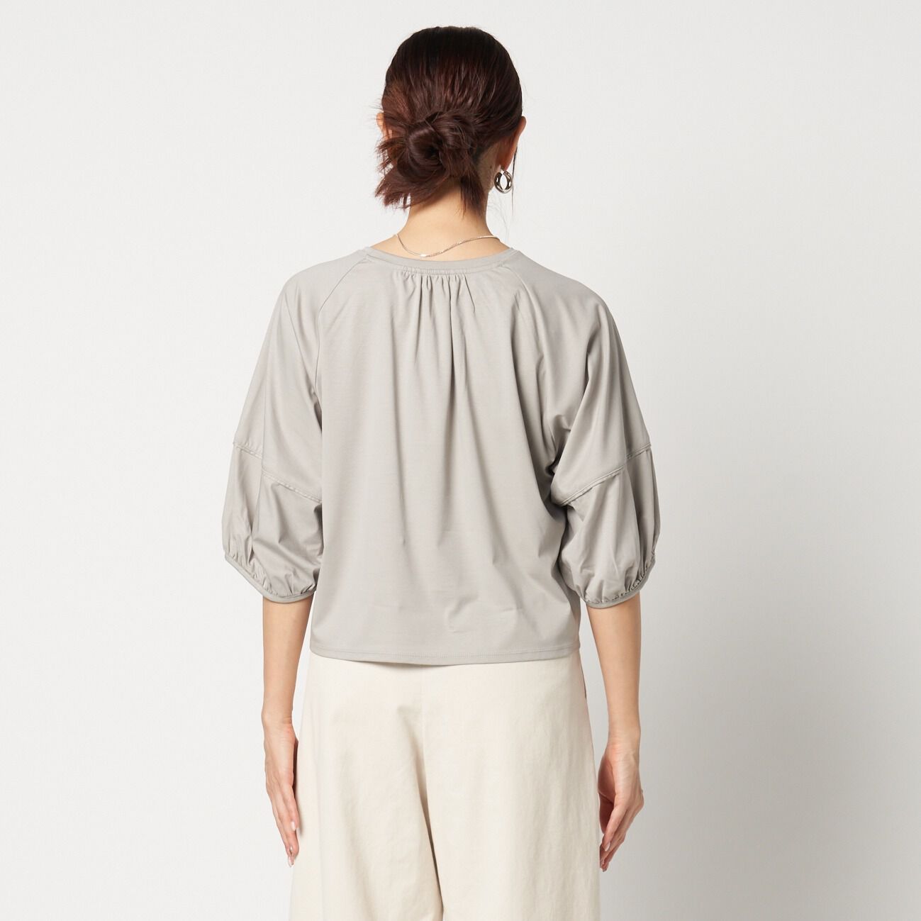  「three dots BALOON SLEEVE」|Tシャツ・カットソー|