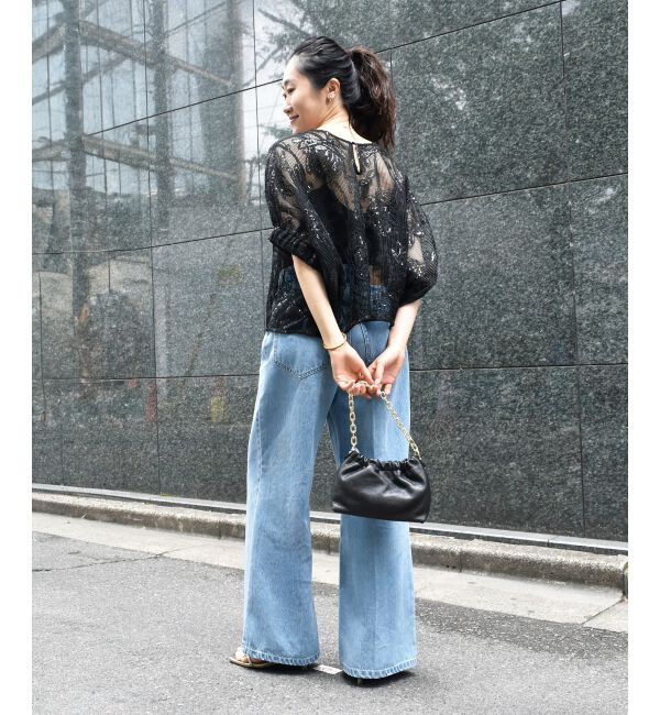  「TORRAZZO DONNAスパンコールドルマンブラウス」|シャツ・ブラウス|