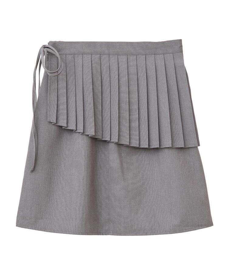 earth music&ecology「SET2点プリーツラップスカート＋ミニスカート」|スカート|