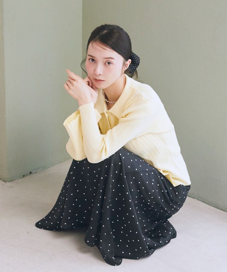 earth music&ecology「ドット2段フリルバンス」|その他|