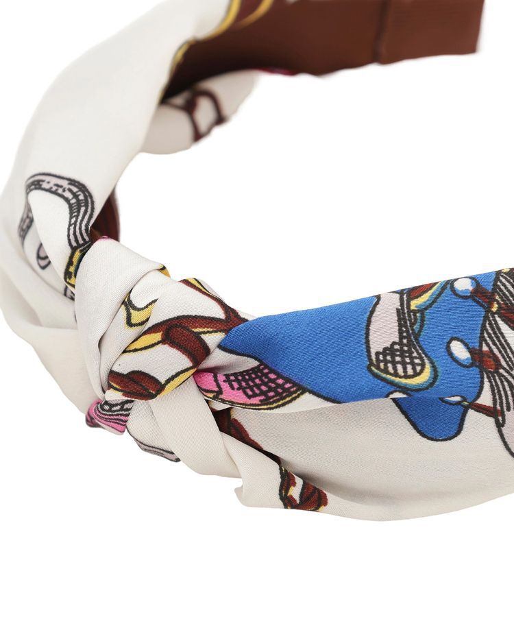 earth music&ecology「スカーフ柄カチューシャ」|その他|