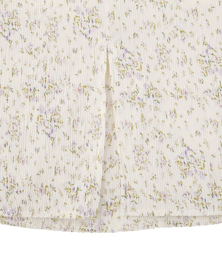 earth music&ecology「フラワーバッククロスキャミワンピース」|ワンピース|