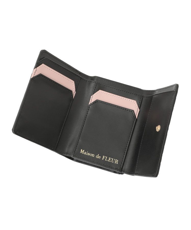 Maison de FLEUR「カラーモノグラムウォレット」|財布|