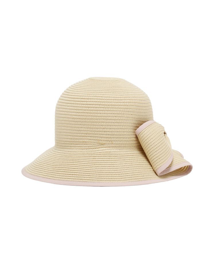 Maison de FLEUR「【手洗い可能】リボンスリットパイピングハット」|その他|