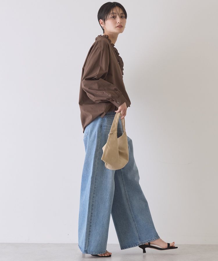 AMERICAN HOLIC「フリルVネックブラウス」|シャツ・ブラウス|