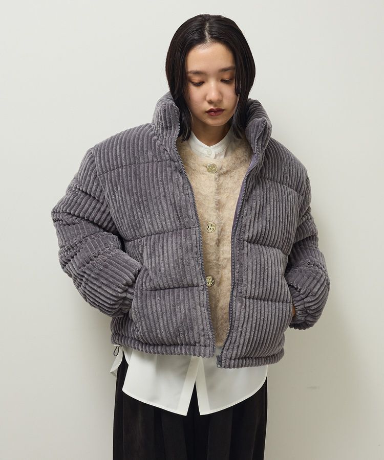 Green Parks「・swing by ワイドコールスタンドブルゾン」|ブルゾン・スタジャン|