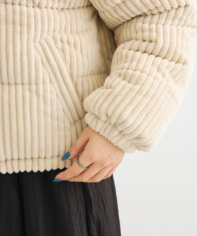 Green Parks「・swing by ワイドコールスタンドブルゾン」|ブルゾン・スタジャン|