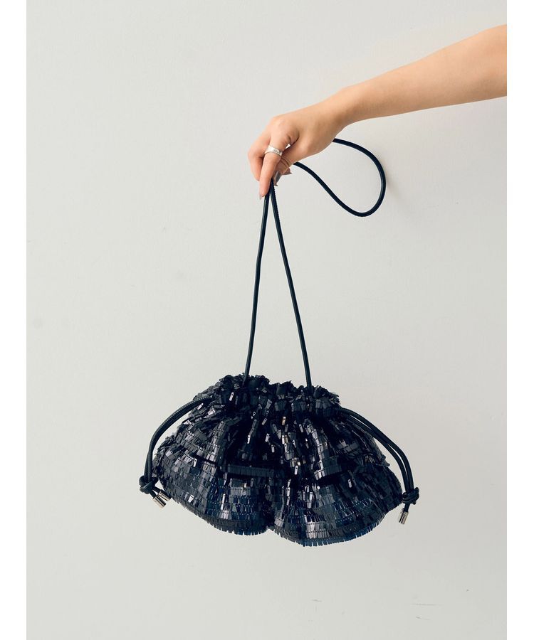 YECCA VECCA「【CASSELINI】フリルスパンコールバッグ」|その他|