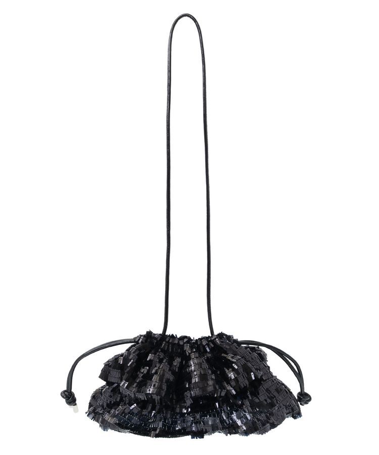 YECCA VECCA「【CASSELINI】フリルスパンコールバッグ」|その他|