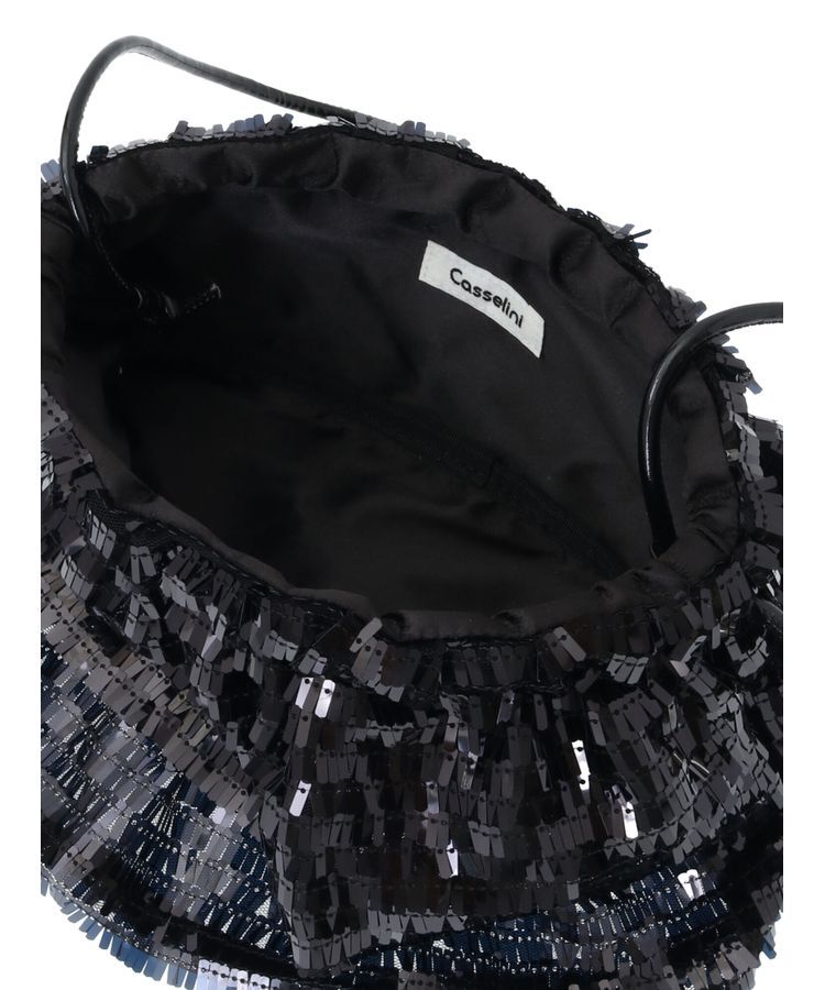 YECCA VECCA「【CASSELINI】フリルスパンコールバッグ」|その他|