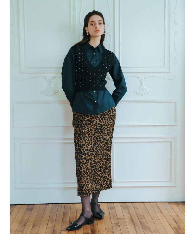 Editt by YECCA VECCA「メタルドットベスト」|ベスト・ジレ|