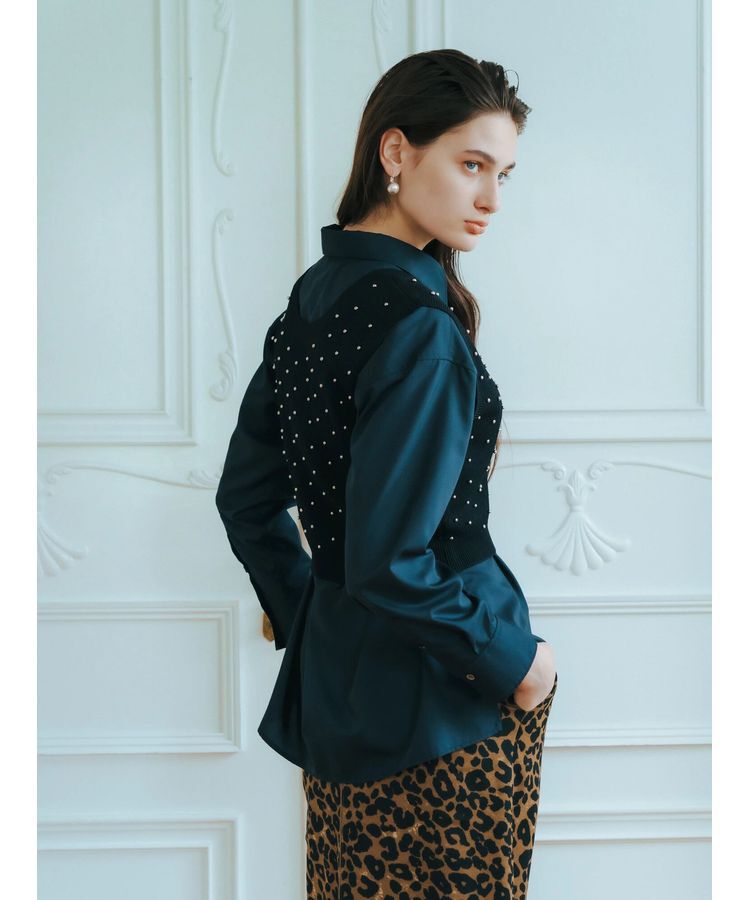 Editt by YECCA VECCA「メタルドットベスト」|ベスト・ジレ|