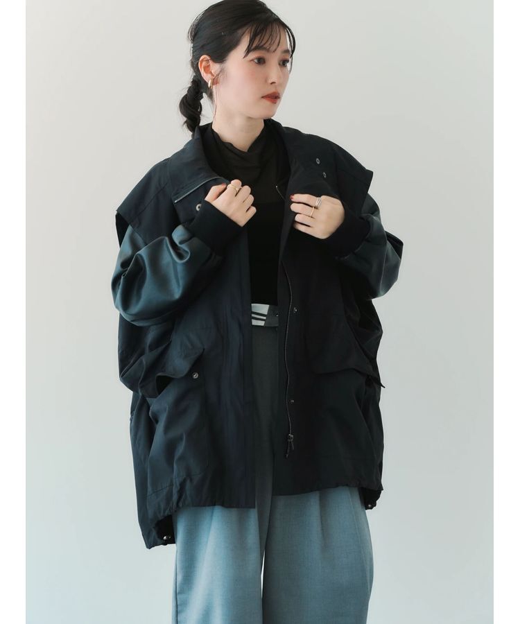 Editt by YECCA VECCA「3way SET アウター」|ブルゾン・スタジャン|