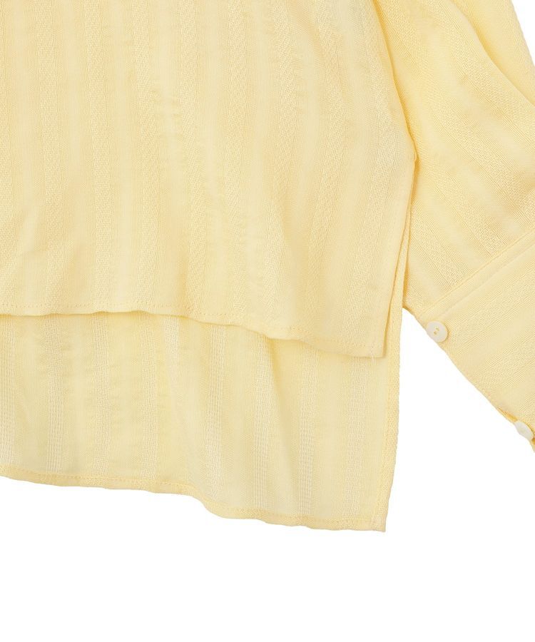 GARAGE OF GOOD CLOTHING「カラミストライプビッグカフスシャツ」|シャツ・ブラウス|