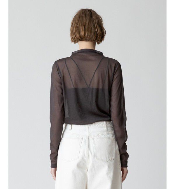 allureville「シアーファネルネックプルオーバー」|その他|