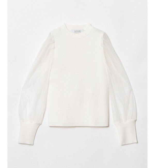 LOULOU WILLOUGHBY「【LOULOU WILLOUGHBY】◇ タックパフシアースリーブプルオーバー」|その他|