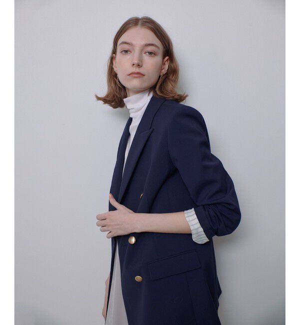 allureville「リオペルダブルブレストジャケット」|テーラードジャケット|