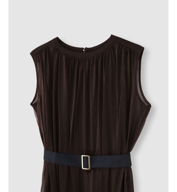 allureville「エスパンディワイドベルトワンピース」|ワンピース|