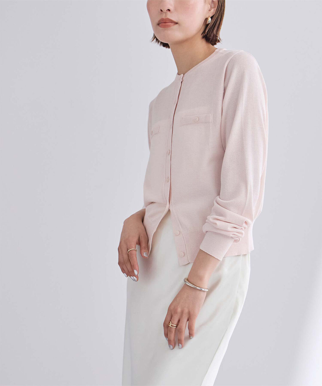 ur's「UVケアコンパクトベーシックニットカーディガン」|ニット・セーター|