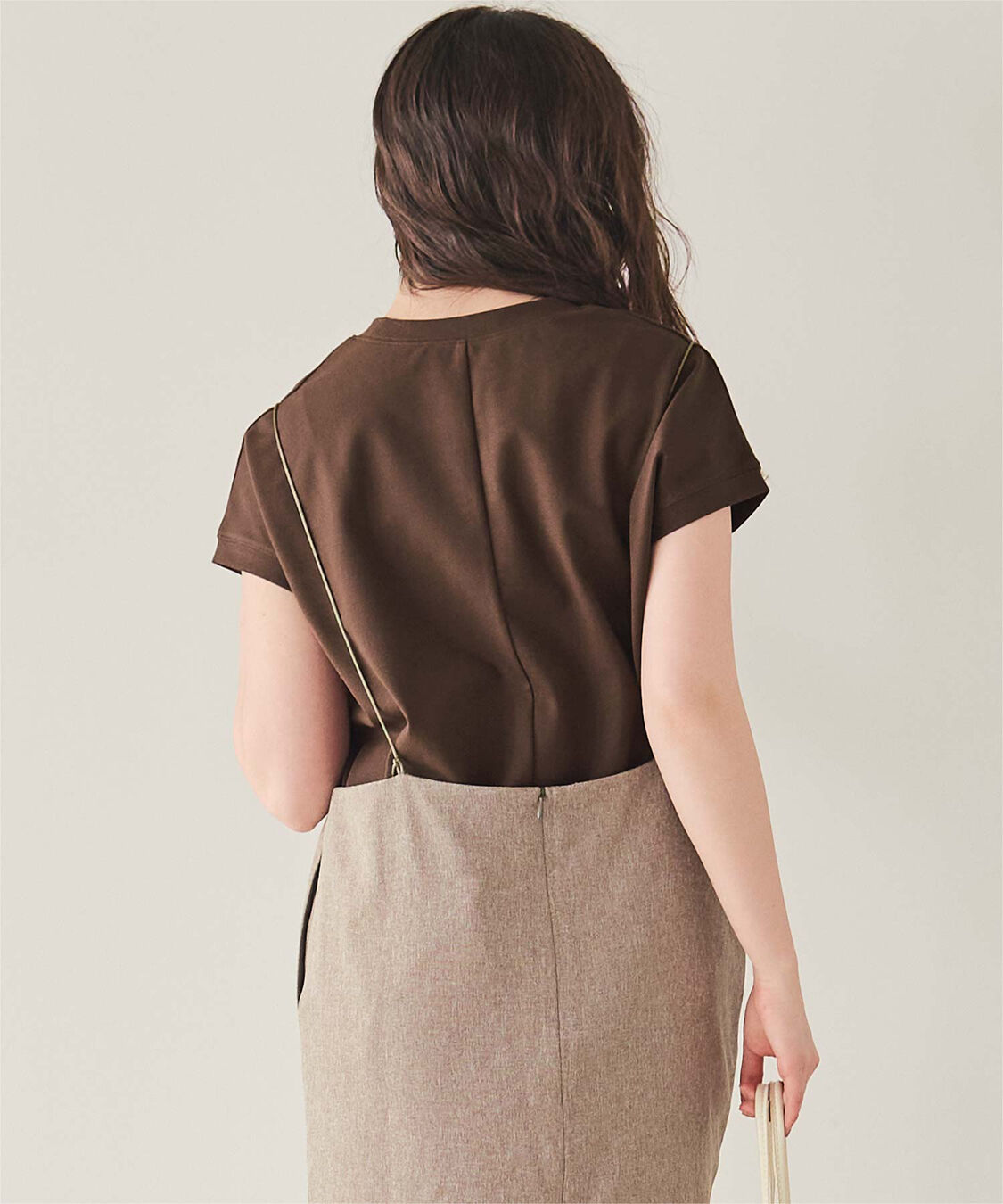 titivate「機能性カットソーフレンチスリーブトップス」|Tシャツ・カットソー|